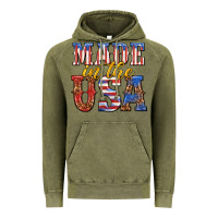 Vintage Olive made in the usa Vintage Hoodie - texasbilliewilder