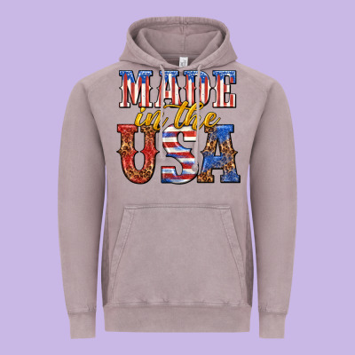 Vintage Hoodie made in the usa