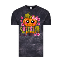 Cloud Black Cutest Pumpkin In The Patch Vintage Tee - texasbilliewilder
