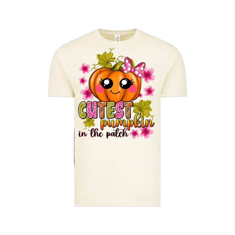 Cutest Pumpkin In The Patch Vintage Tee by texasbilliewilder | Teevron