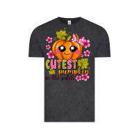 Vintage Black Cutest Pumpkin In The Patch Vintage Tee - texasbilliewilder