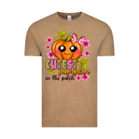 Vintage Coffee Cutest Pumpkin In The Patch Vintage Tee - texasbilliewilder