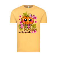 Vintage Mustard Cutest Pumpkin In The Patch Vintage Tee - texasbilliewilder