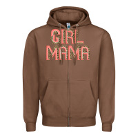 Chestnut girl mama. Zipper Hoodie - JahusDesignShop