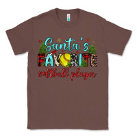 Chestnut santa s favorite softball player Classic Tee - JahusDesignShop