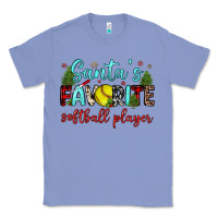 Colony Blue santa s favorite softball player Classic Tee - JahusDesignShop
