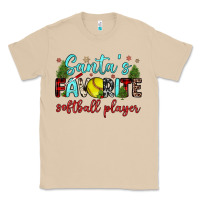 Mushroom santa s favorite softball player Classic Tee - JahusDesignShop