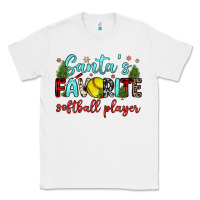 White santa s favorite softball player Classic Tee - JahusDesignShop