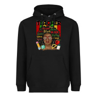 Black black woman teacher Heavyweight Hoodie - MaliasSmallBusiness