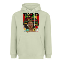 Matcha black woman teacher Heavyweight Hoodie - MaliasSmallBusiness