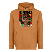 Meerkat black woman teacher Heavyweight Hoodie - MaliasSmallBusiness