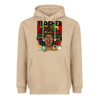 Mushroom black woman teacher Heavyweight Hoodie - MaliasSmallBusiness