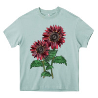 Arona 2 Chocolate sunflower Heavy Core Tee - LillyAllenDesigns
