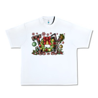 White Joy Urban Heavy Tee - CowhideDigitalArt