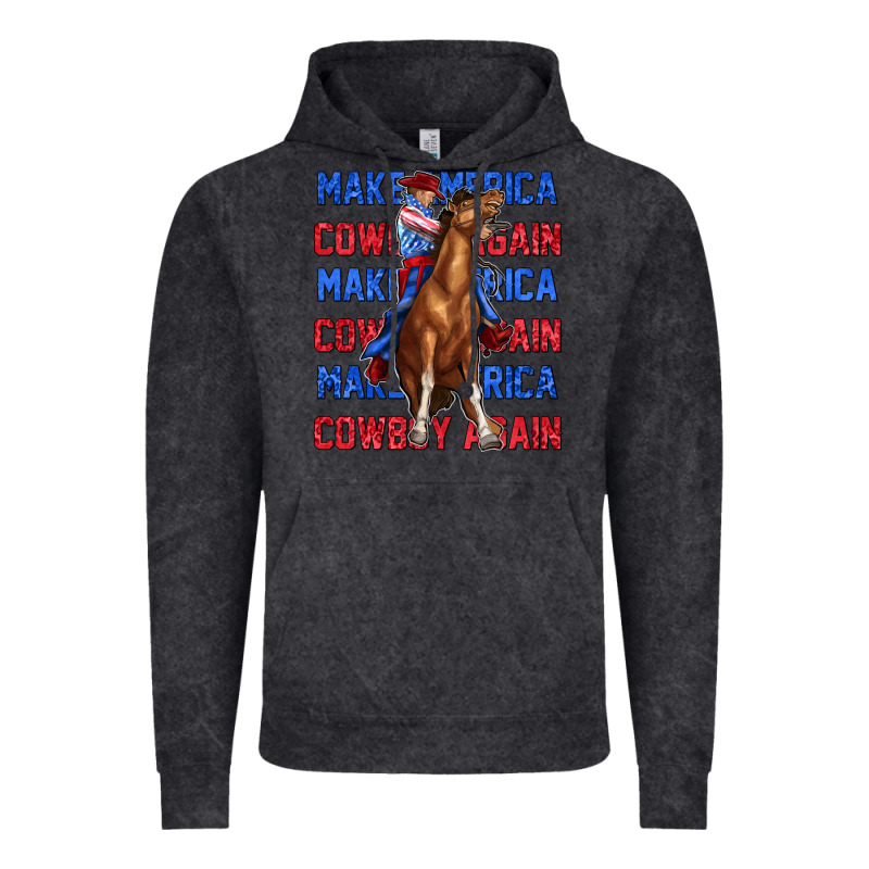 Make America Cowboy Again Vintage Hoodie by texasbilliewilder | Teevron