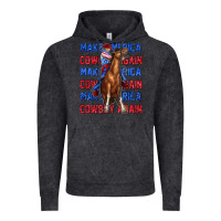 Vintage Black make america cowboy again Vintage Hoodie - texasbilliewilder
