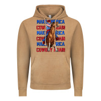 Vintage Camel make america cowboy again Vintage Hoodie - texasbilliewilder