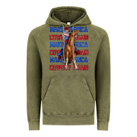 Vintage Olive make america cowboy again Vintage Hoodie - texasbilliewilder