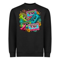 Black 90's country cassette tapes Heavyweight Sweatshirt - Zillion Design Studio