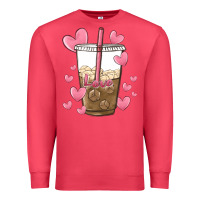 Cardinal valentine coffee lover Premium Sweatshirt - MaliasSmallBusiness