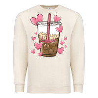 Sandshell valentine coffee lover Premium Sweatshirt - MaliasSmallBusiness