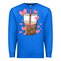 True Royal valentine coffee lover Premium Sweatshirt - MaliasSmallBusiness