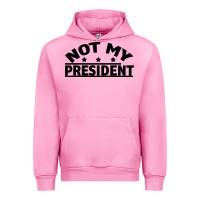Fuchsia Pink Not My President Urban Hoodie - Bettercallsaul