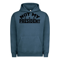 Pigment Midnight Navy Not My President Urban Hoodie - Bettercallsaul