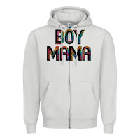 Dove Grey boy mama Zipper Hoodie - JahusDesignShop