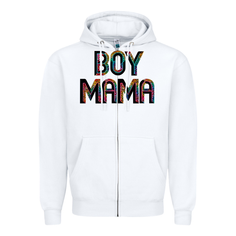 Boy Mama Zipper Hoodie by JahusDesignShop | Teevron