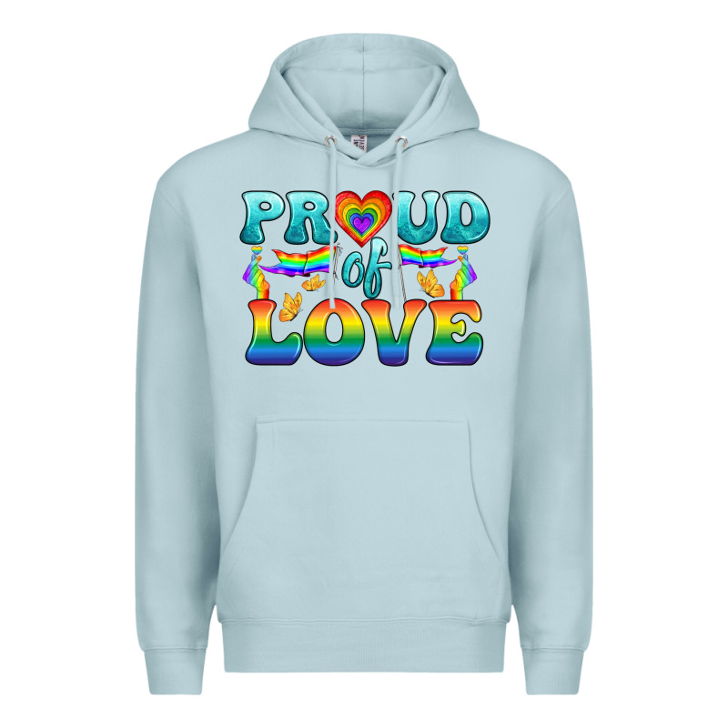 Lgbtq Proud Of Love Premium Hoodie by BundleAndBundleShop | Teevron