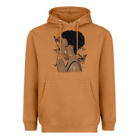 Meerkat black woman praying Heavyweight Hoodie - MaliasSmallBusiness