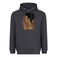 Smoke black woman praying Heavyweight Hoodie - MaliasSmallBusiness