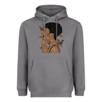 Storm black woman praying Heavyweight Hoodie - MaliasSmallBusiness