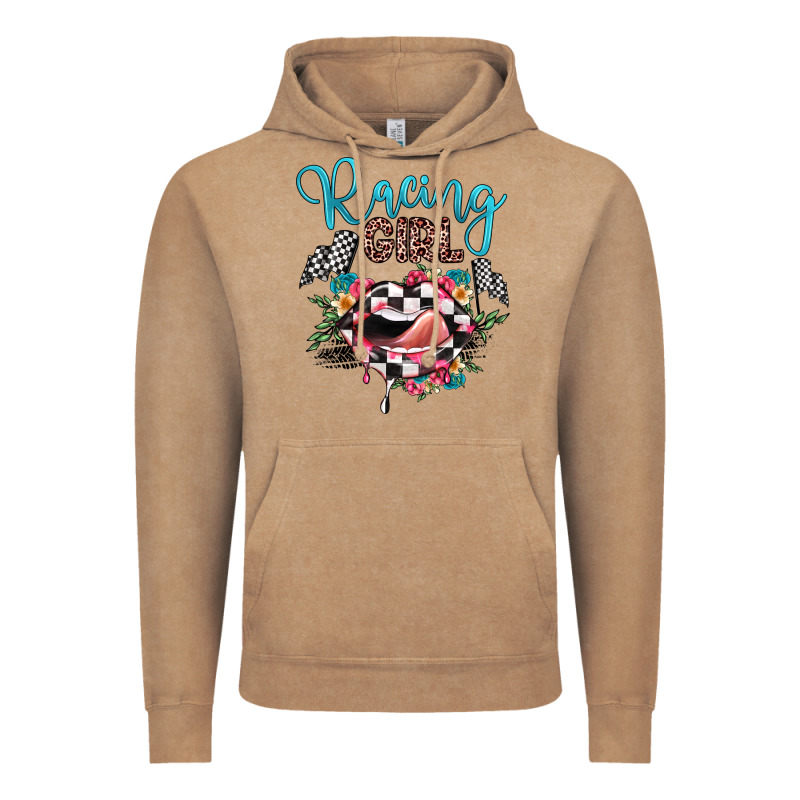 Racing Girl Vintage Hoodie by JahusDesignShop | Teevron