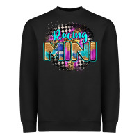 Black racing mini Heavyweight Sweatshirt - Zillion Design Studio
