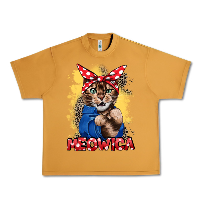 Meowica 4th Of July Urban Heavy Tee by CowGirlArtShop | Teevron