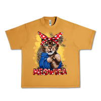 Peanut Butter Meowica 4th of july Urban Heavy Tee - CowGirlArtShop