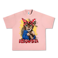 Salmon Meowica 4th of july Urban Heavy Tee - CowGirlArtShop