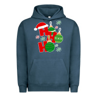 Pigment Midnight Navy Christmas Ho Ho Ho Urban Hoodie - Bettercallsaul