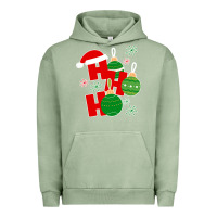 Pigment Oil Green Christmas Ho Ho Ho Urban Hoodie - Bettercallsaul