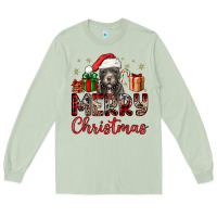 Matcha merry christmas pitbull Long Sleeve Tee - JahusDesignShop