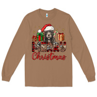 Toasted Coconut merry christmas pitbull Long Sleeve Tee - JahusDesignShop