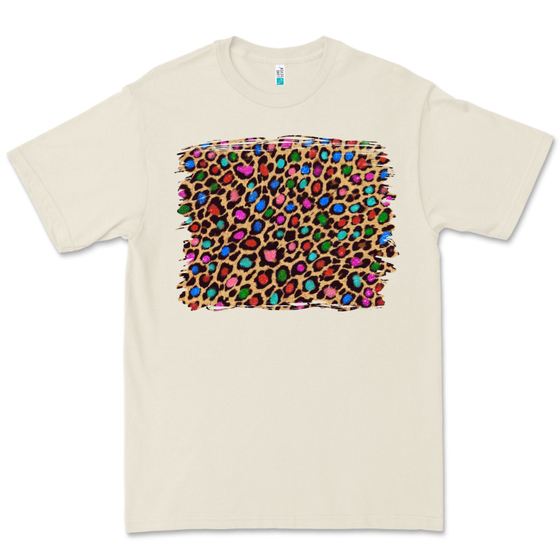 Leopard With Multiple Color Glitters Premium Tee by Artiststas | Teevron