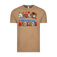 Vintage Coffee busy raising ballers baseball Vintage Tee - Zillion Design Studio