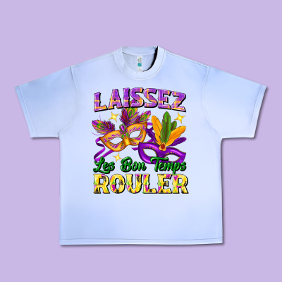 Laissez Les Bon Temps Rouler Urban Heavy Tee Designed By Fadigitalartstudio