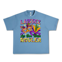 Pebble Blue laissez les bon temps rouler Urban Heavy Tee - FaDigitalArtStudio