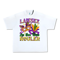 White laissez les bon temps rouler Urban Heavy Tee - FaDigitalArtStudio