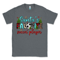 Charcoal Heather santa s favorite soccer player Classic Tee - JahusDesignShop