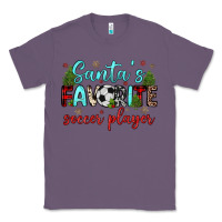 Lavender santa s favorite soccer player Classic Tee - JahusDesignShop